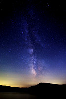 Milky Way over Raystown Lake