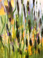 Cattails by the Pond(detail)