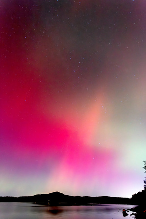 Northern Lights over Middle Creek