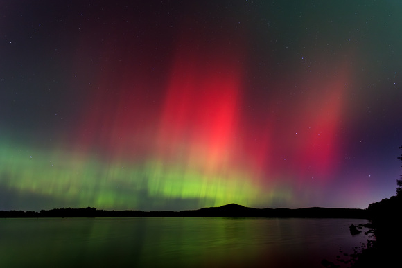 Northern Lights over Middle Creek