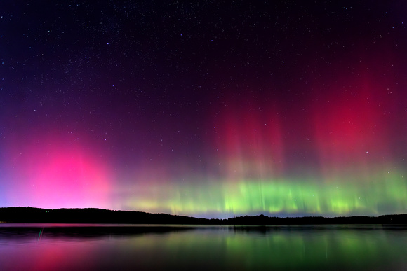 Northern Lights over Middle Creek