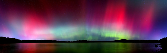 Northern Lights over Middle Creek