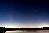 Comet A3 Tsuchinshan-Atlas, Venus & Milky Way